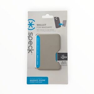 R7-N Speck ClickLock Wallet for Magsafe Phone Cases - Pale oak